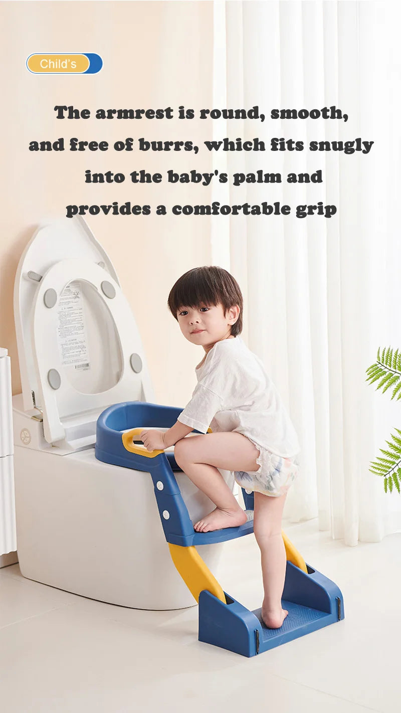 Portable Potty Seat - Foldable Toilet Training Stool | Easy Clean Baby Potty Chair - ZOOMNSTORE