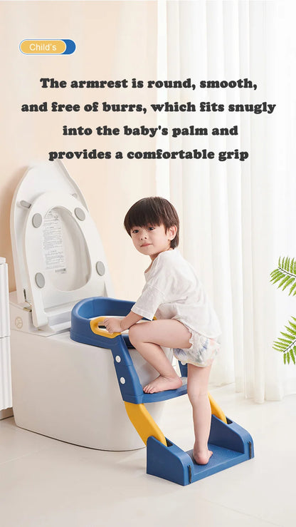 Portable Potty Seat - Foldable Toilet Training Stool | Easy Clean Baby Potty Chair - ZOOMNSTORE