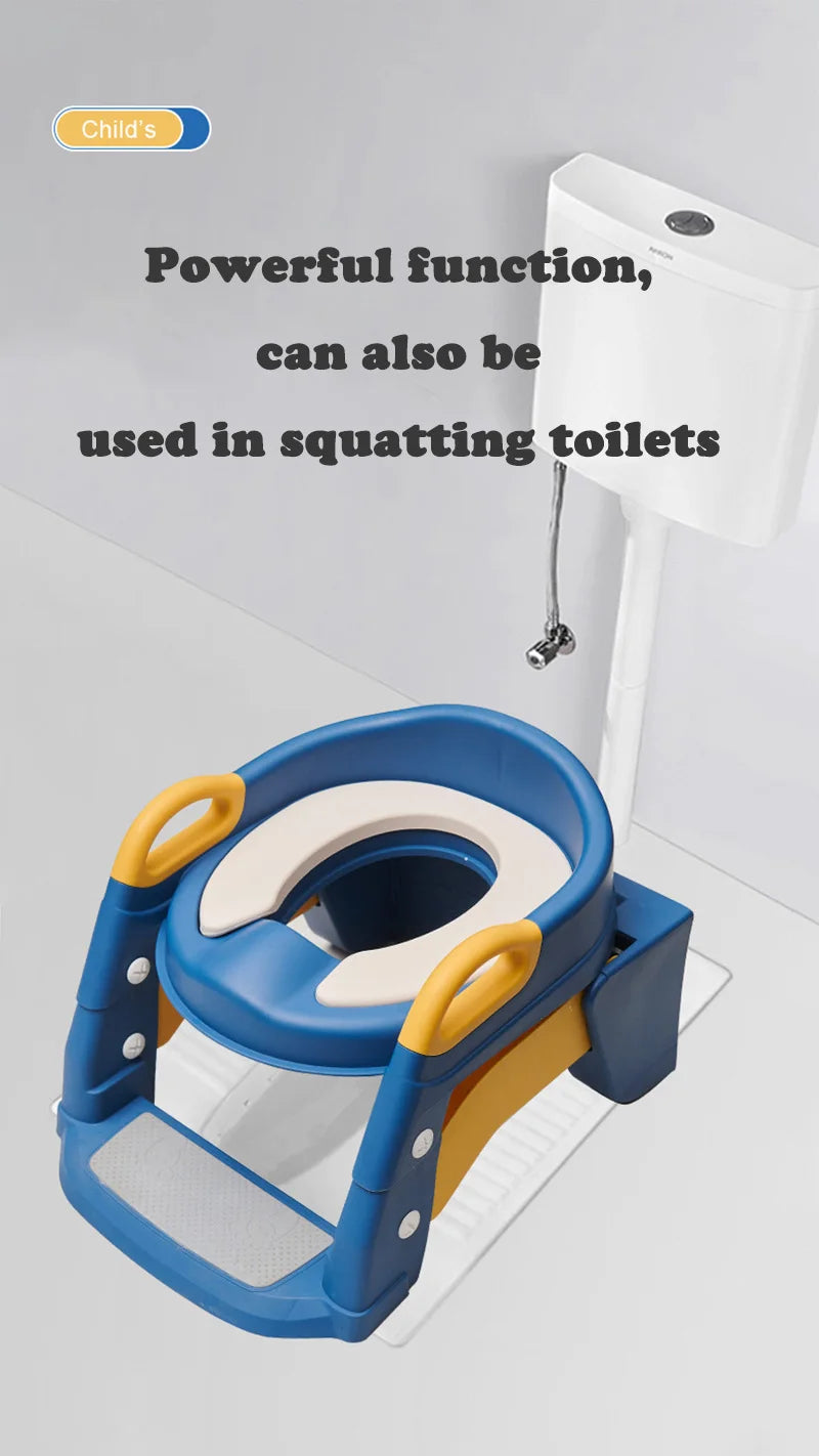 Portable Potty Seat - Foldable Toilet Training Stool | Easy Clean Baby Potty Chair - ZOOMNSTORE