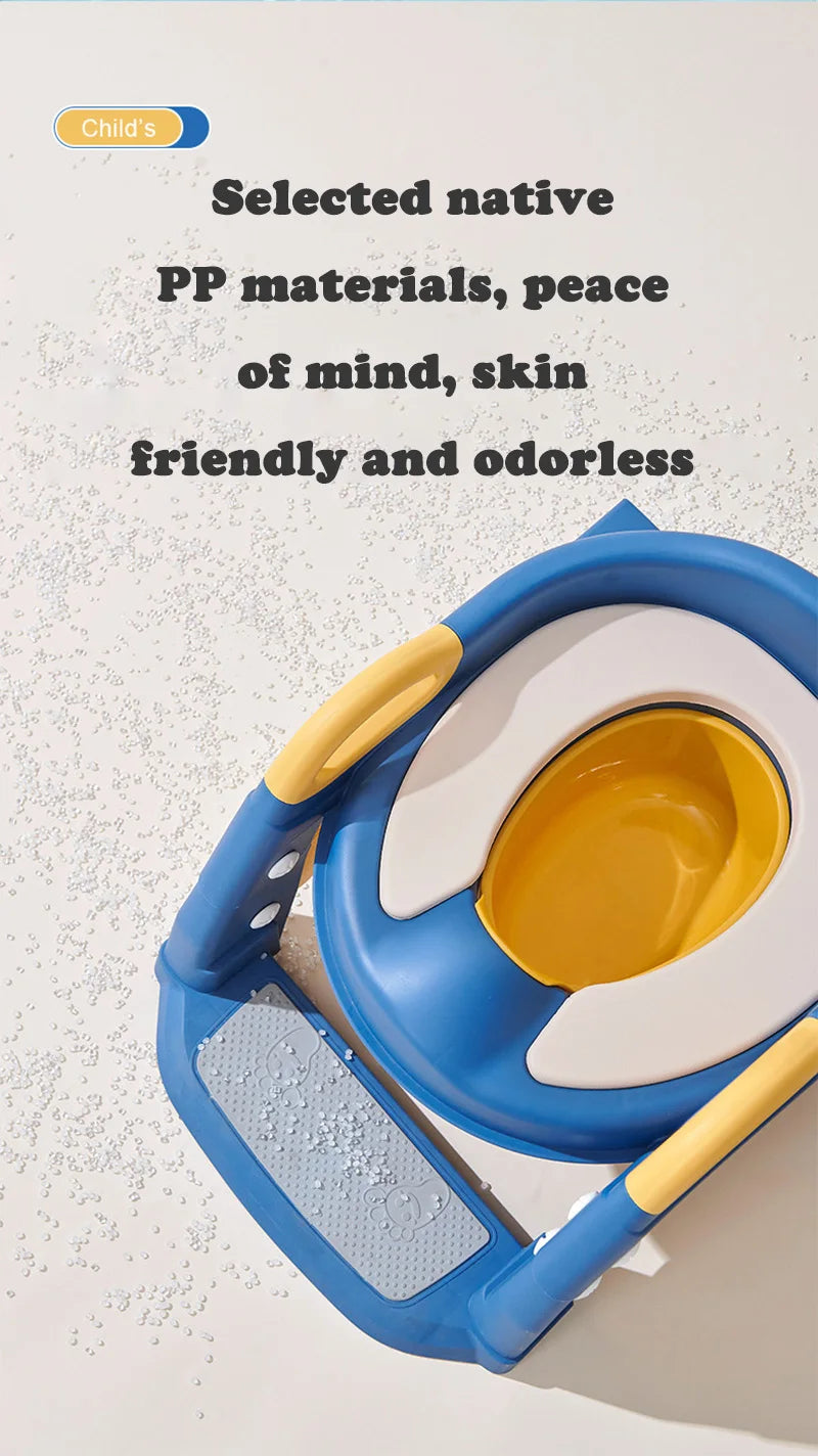 Portable Potty Seat - Foldable Toilet Training Stool | Easy Clean Baby Potty Chair - ZOOMNSTORE