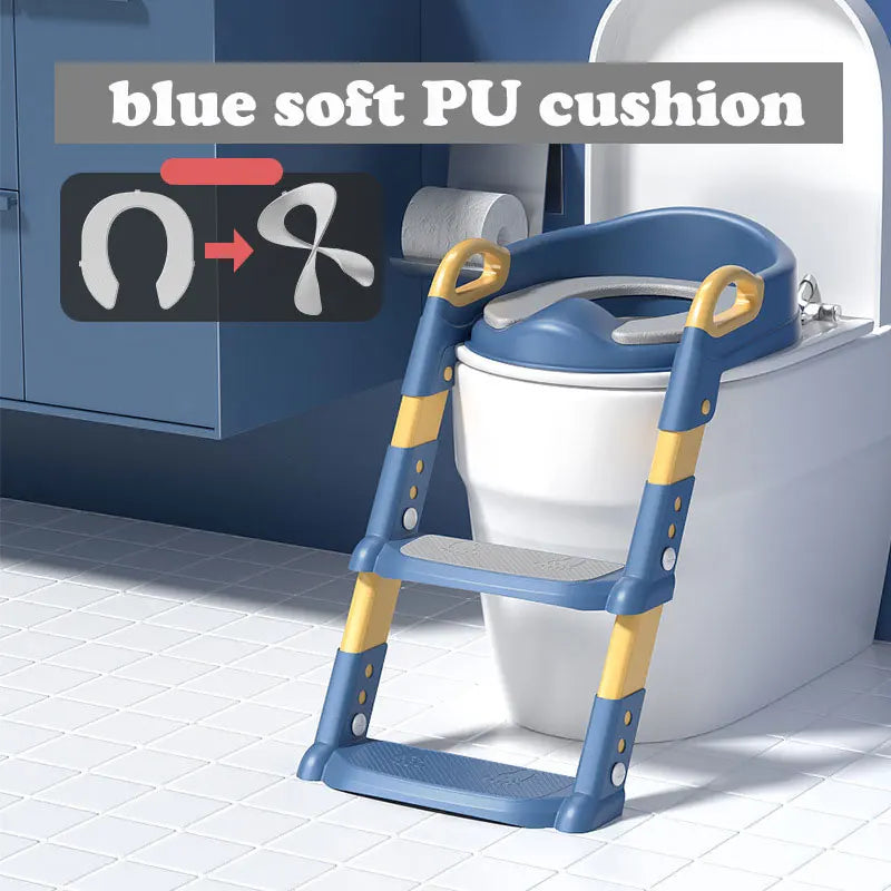 Portable Potty Seat - Foldable Toilet Training Stool | Easy Clean Baby Potty Chair - ZOOMNSTORE