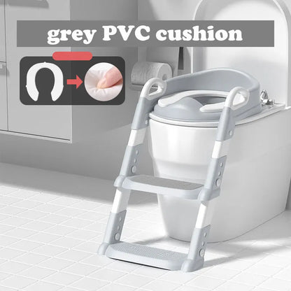 Portable Potty Seat - Foldable Toilet Training Stool | Easy Clean Baby Potty Chair - ZOOMNSTORE