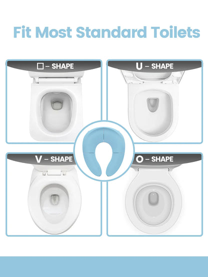 Portable Potty Seat – Folding Baby Toilet Trainer With Non-Slip Suction Cups - ZOOMNSTORE