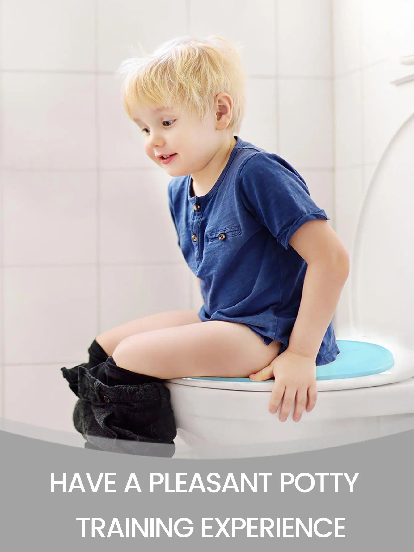 Portable Potty Seat – Folding Baby Toilet Trainer With Non-Slip Suction Cups - ZOOMNSTORE