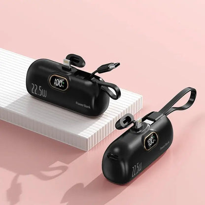 Mini Convenient Mobile Power Bank 30000mah Portable Fast Charging  suitable for iPhone 16 15 14 Samsung Xiaomi External Battery - ZOOMNSTORE