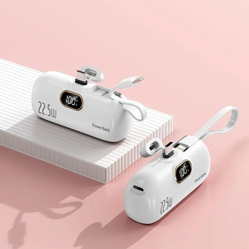 Mini Convenient Mobile Power Bank 30000mah Portable Fast Charging  suitable for iPhone 16 15 14 Samsung Xiaomi External Battery - ZOOMNSTORE