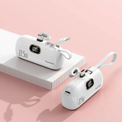 Mini Convenient Mobile Power Bank 30000mah Portable Fast Charging  suitable for iPhone 16 15 14 Samsung Xiaomi External Battery - ZOOMNSTORE