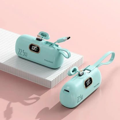 Mini Convenient Mobile Power Bank 30000mah Portable Fast Charging  suitable for iPhone 16 15 14 Samsung Xiaomi External Battery - ZOOMNSTORE