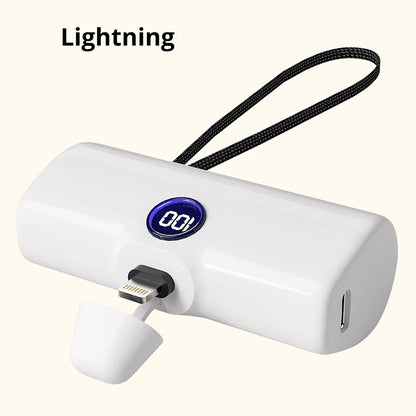 Liboer Fast Charging Portable Power Bank LED Display Mobile External Battery for iPhone Samsung Xiaomi OPPO Compact Powerbank - ZOOMNSTORE