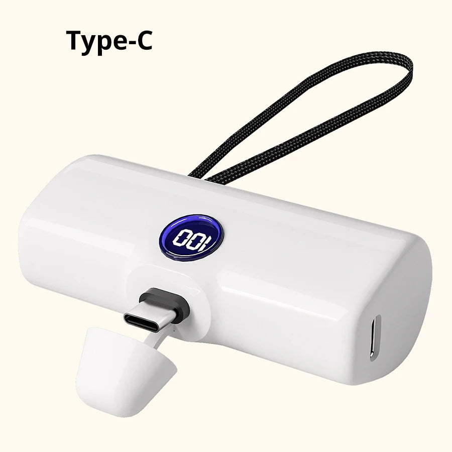 Liboer Fast Charging Portable Power Bank LED Display Mobile External Battery for iPhone Samsung Xiaomi OPPO Compact Powerbank - ZOOMNSTORE