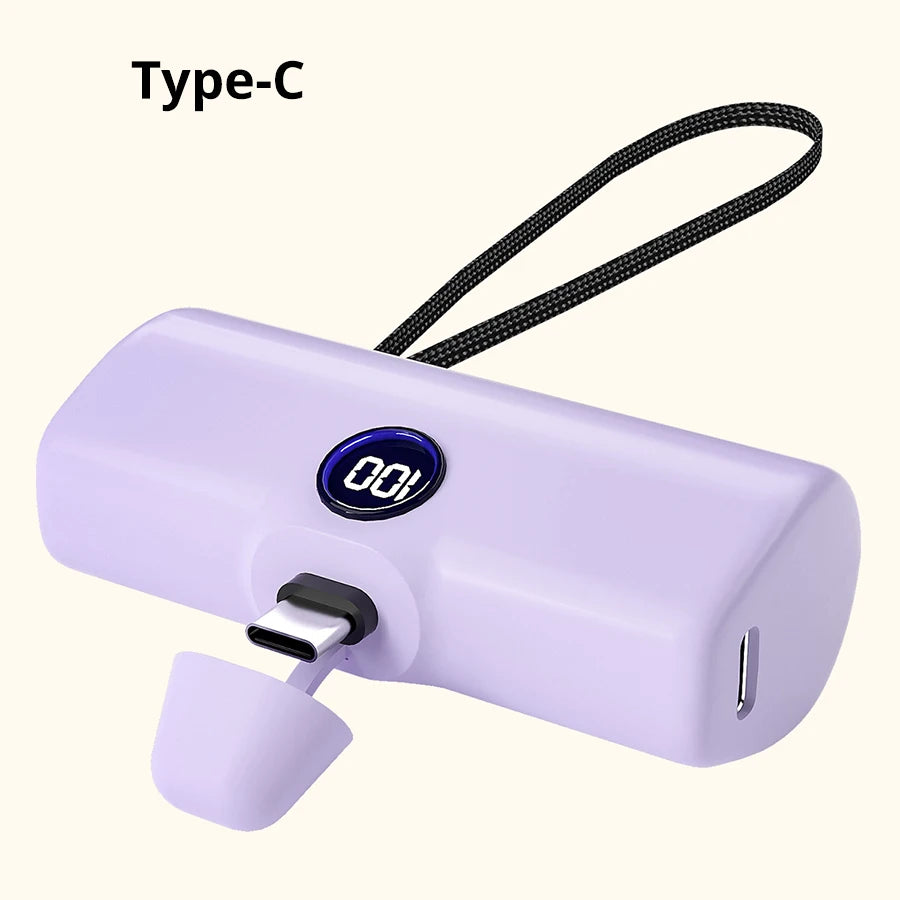 Liboer Fast Charging Portable Power Bank LED Display Mobile External Battery for iPhone Samsung Xiaomi OPPO Compact Powerbank - ZOOMNSTORE
