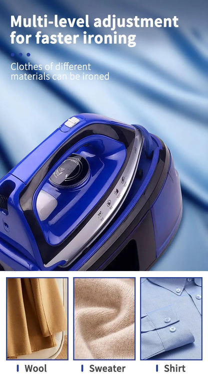 Portable Steam Iron | Compact 360 Degree Dry Steam Iron with Anti-Drip & Anti-Calc - ZOOMNSTORE