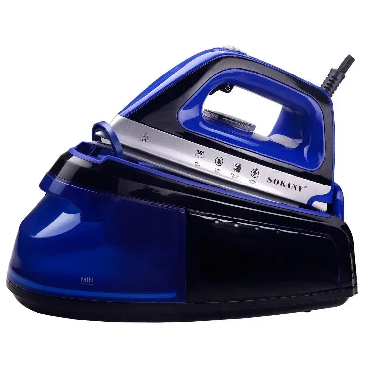 Portable Steam Iron | Compact 360 Degree Dry Steam Iron with Anti-Drip & Anti-Calc - ZOOMNSTORE