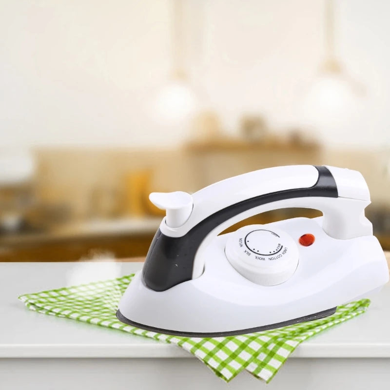 Portable Steam Iron – Mini Foldable Electric Travel Flatiron with 3 Gears - ZOOMNSTORE