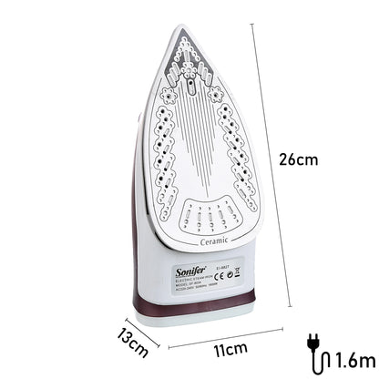 Portable Steam Iron - Mini Garment Steamer With Adjustable Temperature & Ceramic Soleplate - ZOOMNSTORE