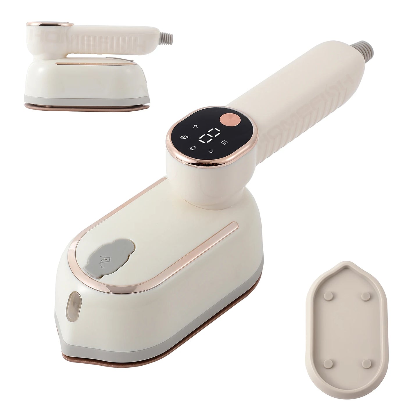 Portable Steam Iron - Mini Handheld Travel Iron with Four Temperature Control - ZOOMNSTORE