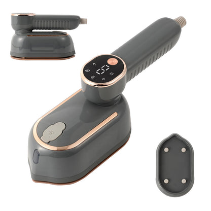 Portable Steam Iron - Mini Handheld Travel Iron with Four Temperature Control - ZOOMNSTORE