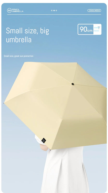 125g Japanese style portable brazing sun protection, UV protection, weather resistance, manual umbrella - ZOOMNSTORE
