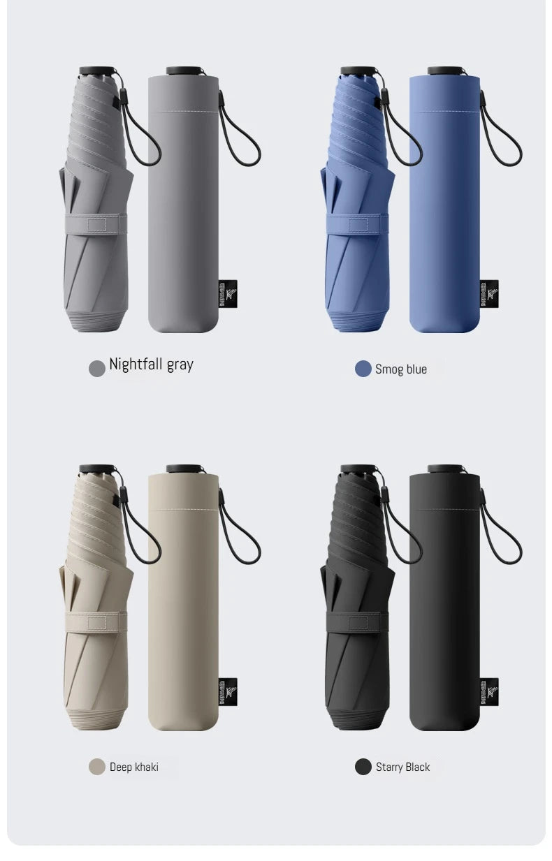 125g Japanese style portable brazing sun protection, UV protection, weather resistance, manual umbrella - ZOOMNSTORE