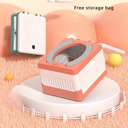 Portable Toddler Potty - Car Mounted Folding Travel Toilet with Carrying Bag for Easy Clean - ZOOMNSTORE