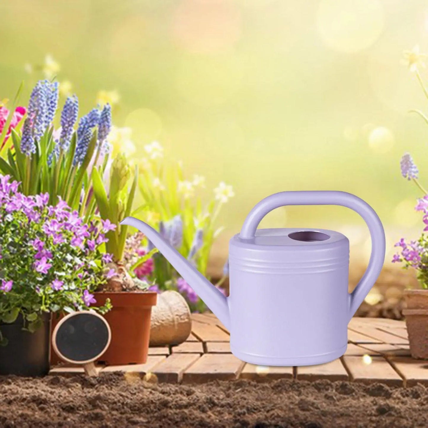 Portable Watering Can – Lightweight Ergonomic Handle Garden Watering Pot for Indoor Plants - ZOOMNSTORE