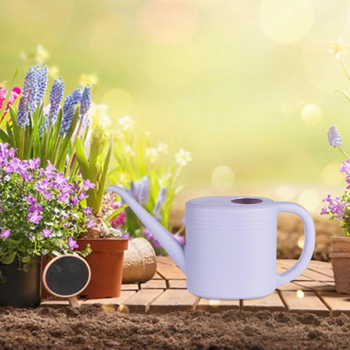 Portable Watering Can – Lightweight Ergonomic Handle Garden Watering Pot for Indoor Plants - ZOOMNSTORE