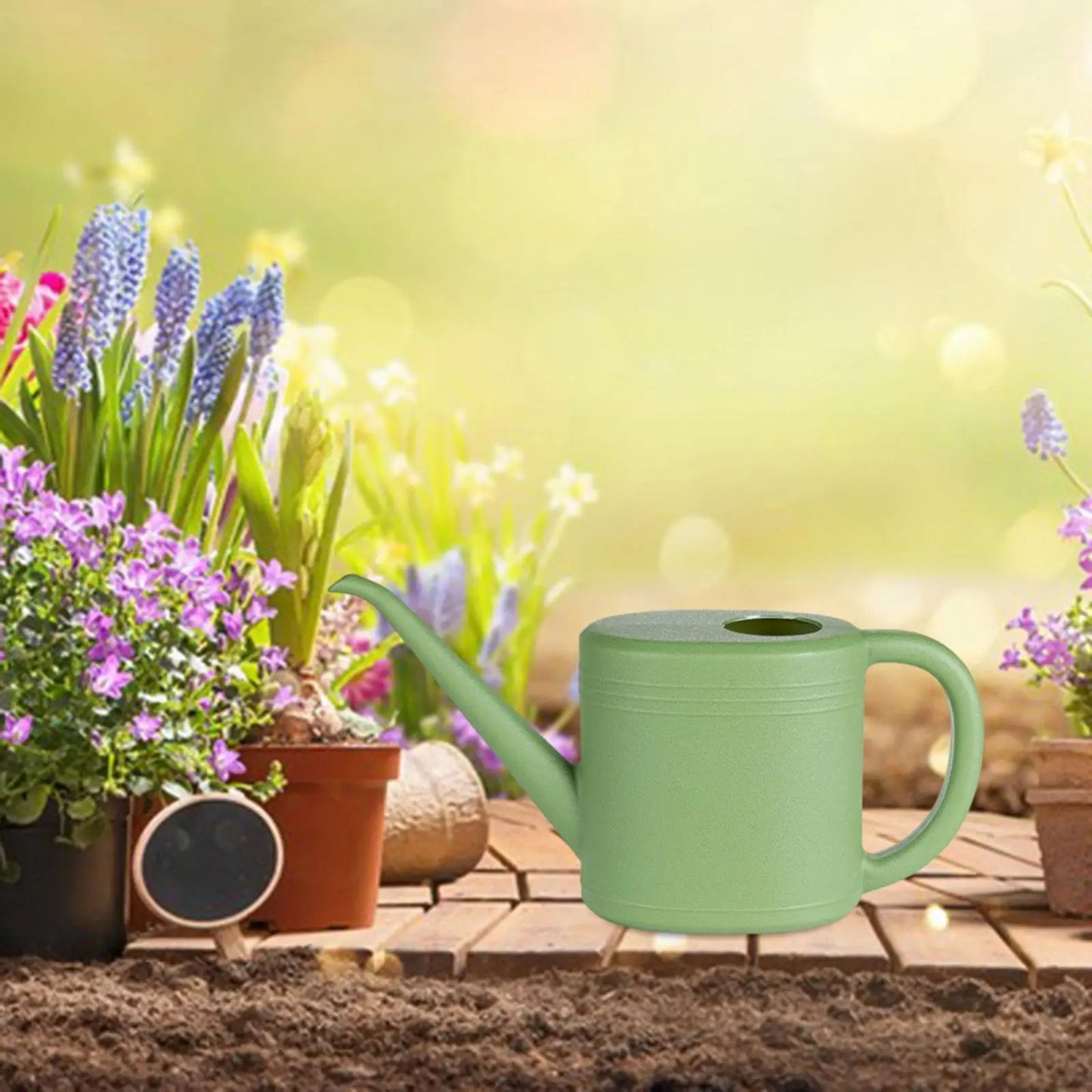 Portable Watering Can – Lightweight Ergonomic Handle Garden Watering Pot for Indoor Plants - ZOOMNSTORE