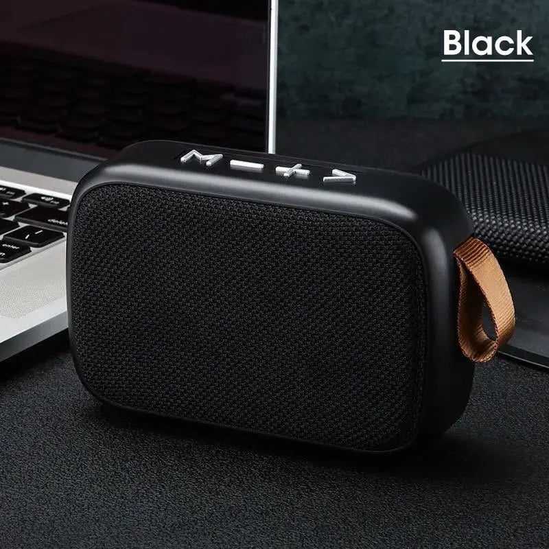 Portable Wireless Speaker - Bluetooth Mini Subwoofer Outdoor Fabric Covered Speaker - ZOOMNSTORE