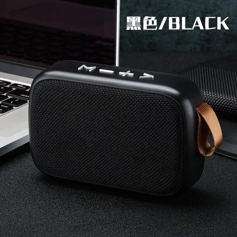 Portable Wireless Speaker - Bluetooth Mini Subwoofer Outdoor Fabric Covered Speaker - ZOOMNSTORE