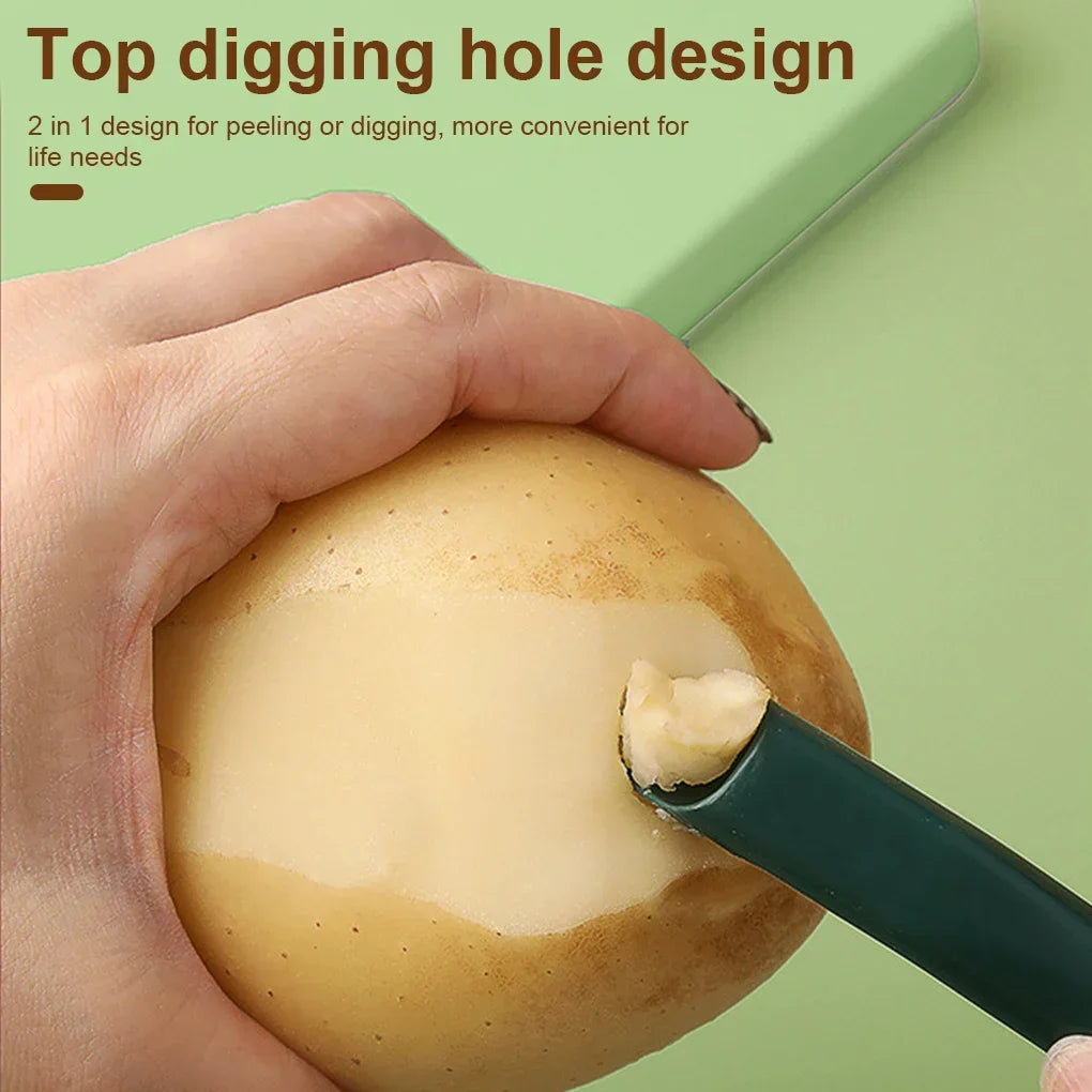 Kitchen Potato Peeler Fruits Vegetables Planer Professional Carrots Melon Chopper Grater Scraper Planing Tool Home - ZOOMNSTORE