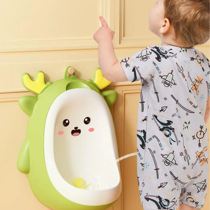Potty Training Urinal - Portable Dinosaur Boys Pee Trainer with Target | Easy Clean - ZOOMNSTORE