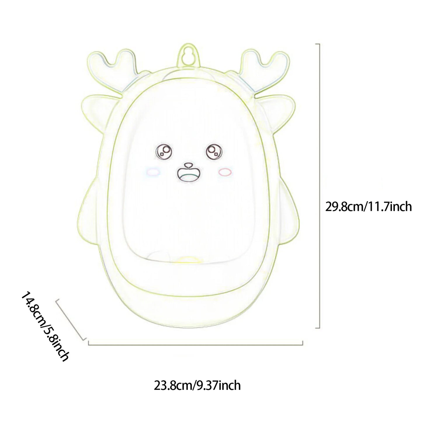 Potty Training Urinal - Portable Dinosaur Boys Pee Trainer with Target | Easy Clean - ZOOMNSTORE