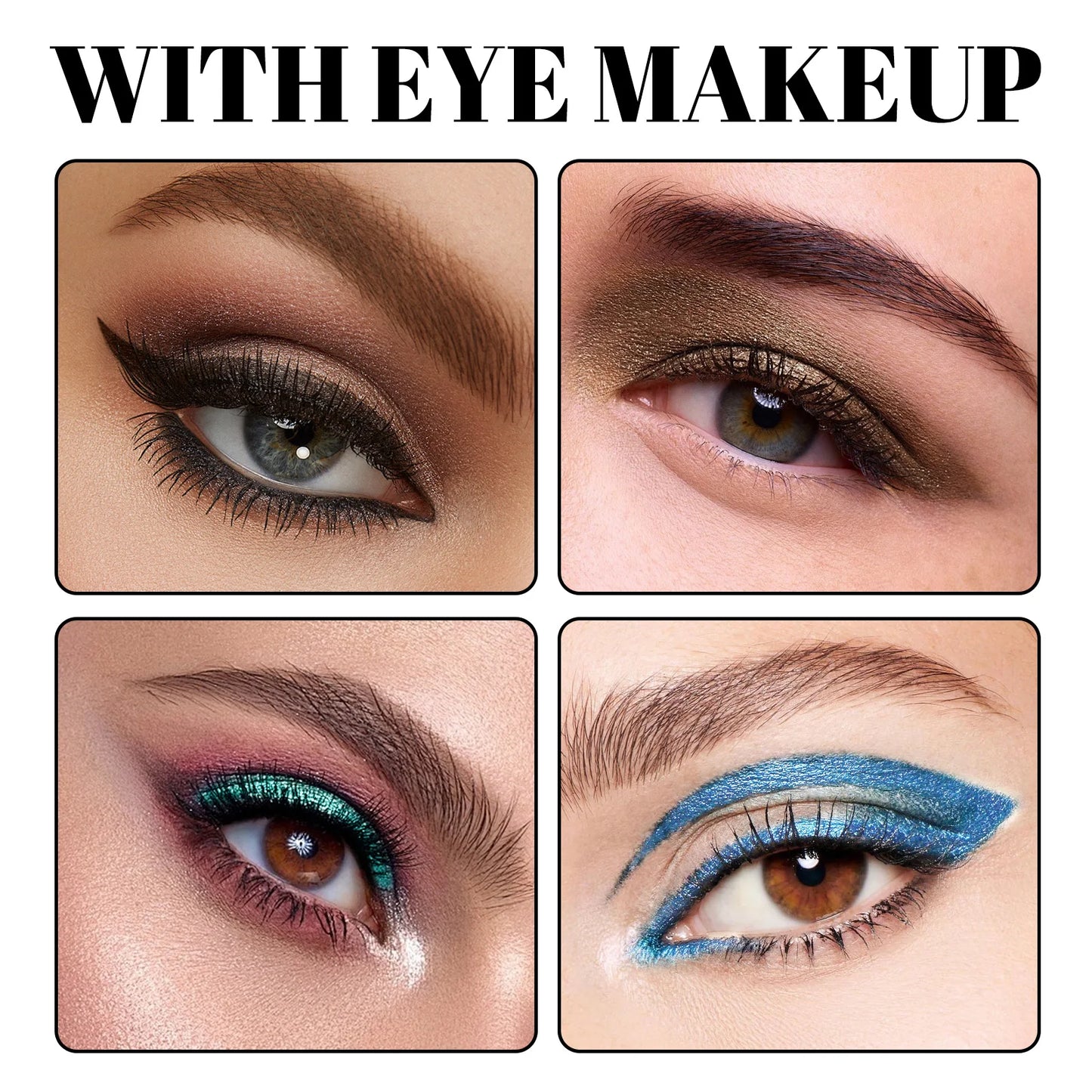 Powder Eyeliner Waterproof Long-Lasting Eye Makeup Tool – Smooth, Easy to Wear - ZOOMNSTORE