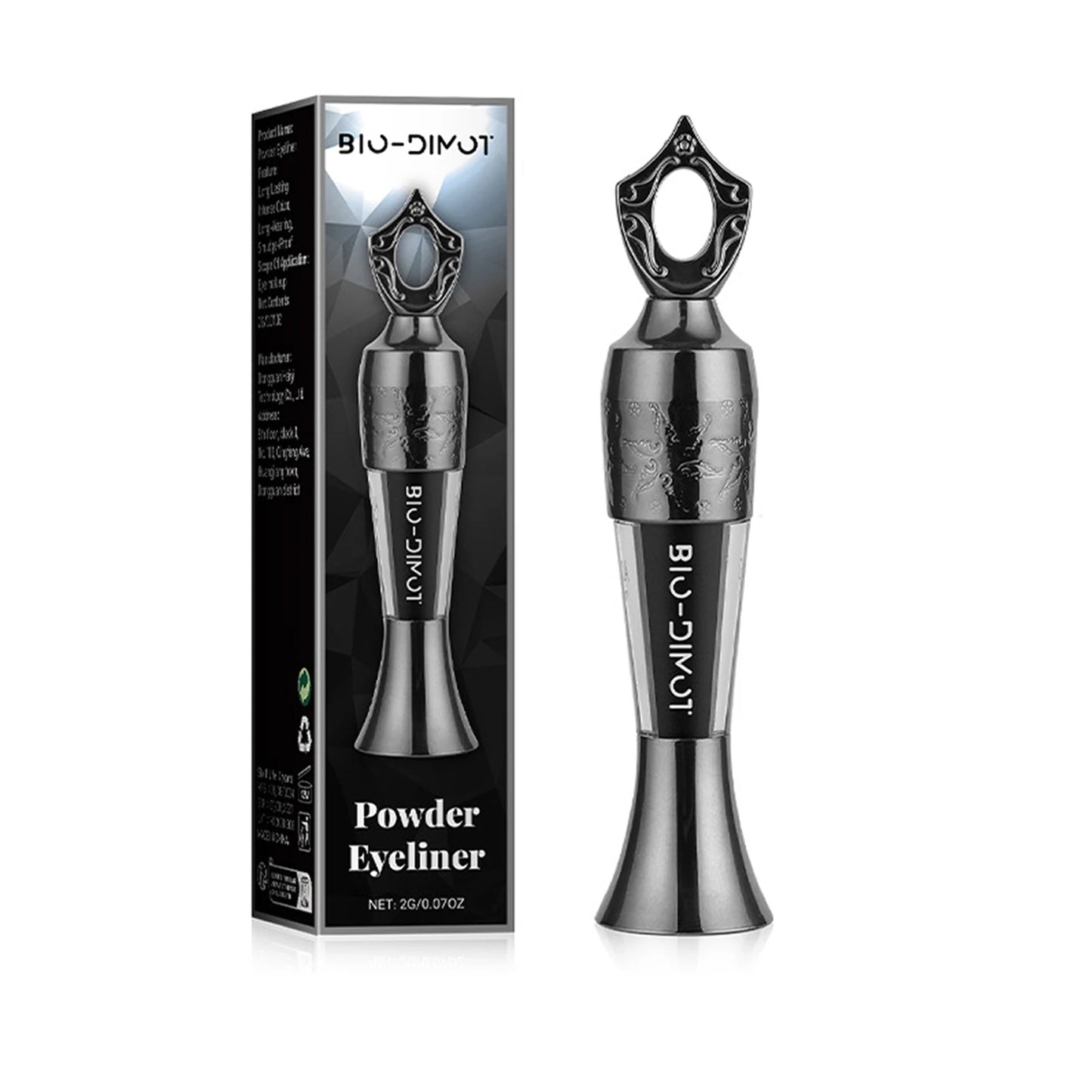 Powder Eyeliner Waterproof Long-Lasting Eye Makeup Tool – Smooth, Easy to Wear - ZOOMNSTORE