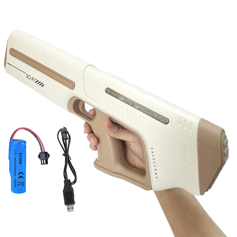 Powerful Electric Water Guns - Automatic Squirt Blasters for Adults and Kids Summer Beach Toy - ZOOMNSTORE