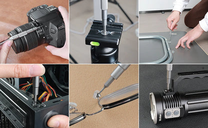 Precision Screwdriver Kit - 128 in 1 Professional Tool for PC iPhone Watch Camera Glasses - ZOOMNSTORE