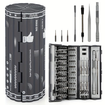 Precision Screwdriver Kit - 128 in 1 Professional Tool for PC iPhone Watch Camera Glasses - ZOOMNSTORE