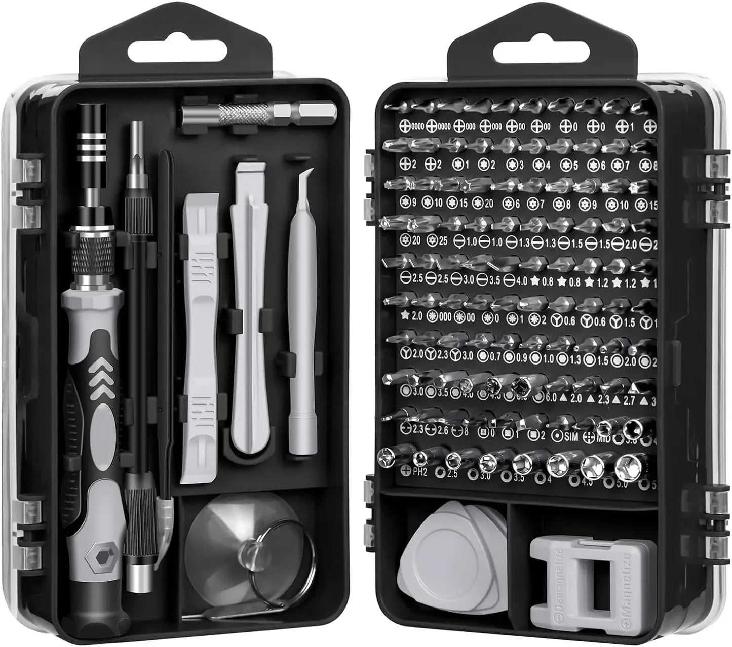 115-in-1 Precision Screwdriver Set - Magnetic Drill Bits for Electronics Repair - ZOOMNSTORE