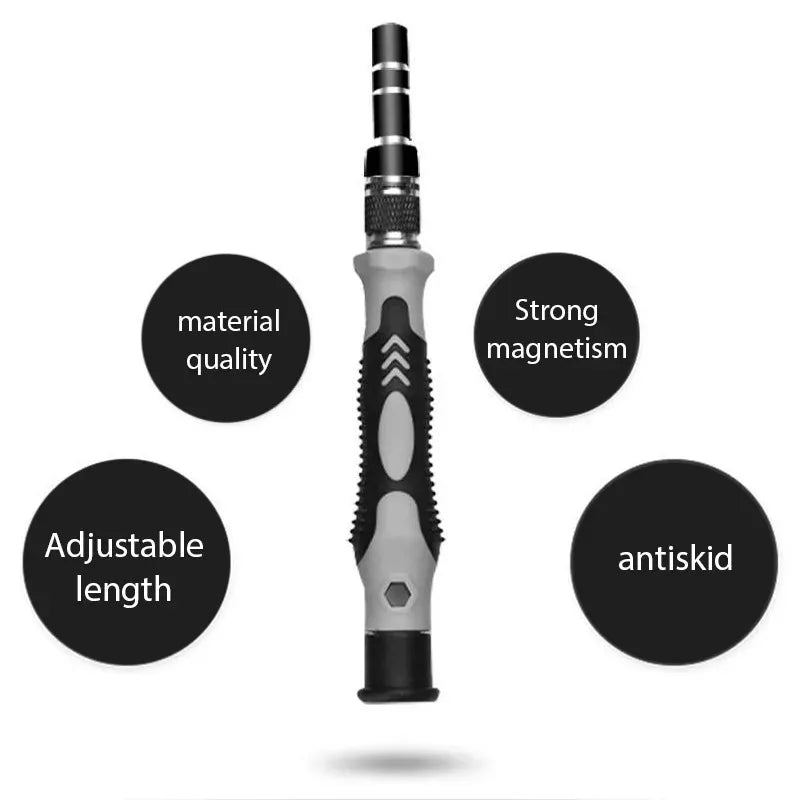 115-in-1 Precision Screwdriver Set - Magnetic Drill Bits for Electronics Repair - ZOOMNSTORE