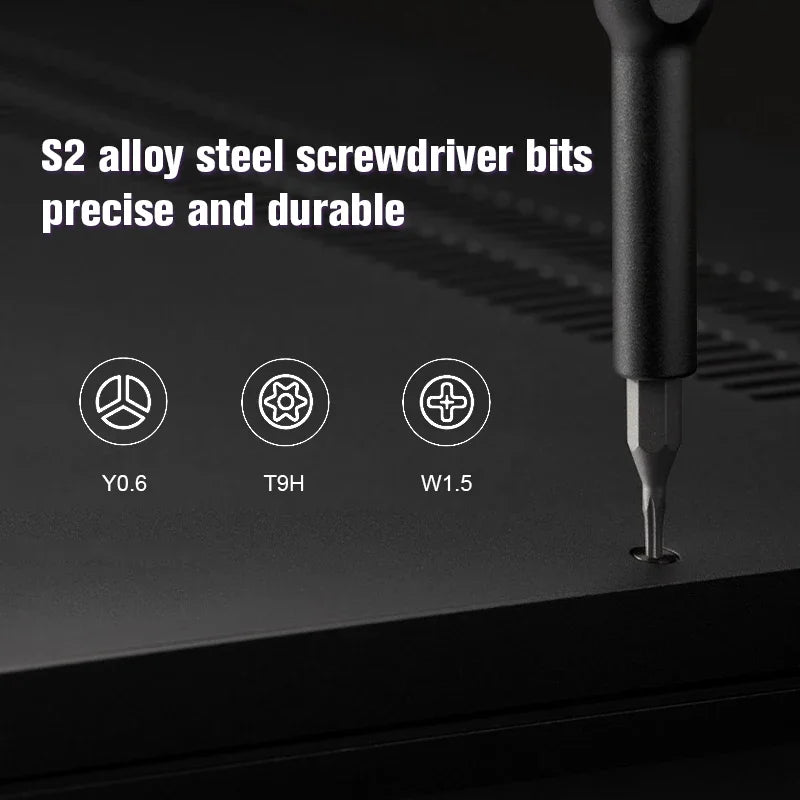 XIAOMI MIJIA Magnetic Screwdriver Set - Multifunctional Household Tool for Maintenance and Disassembly - ZOOMNSTORE