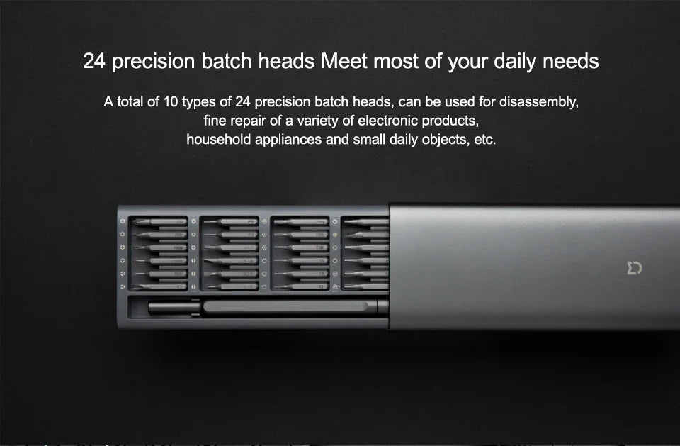 XIAOMI MIJIA Magnetic Screwdriver Set - Multifunctional Household Tool for Maintenance and Disassembly - ZOOMNSTORE