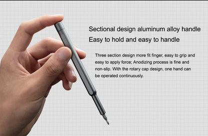 XIAOMI MIJIA Magnetic Screwdriver Set - Multifunctional Household Tool for Maintenance and Disassembly - ZOOMNSTORE