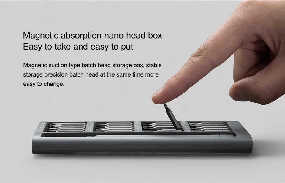 XIAOMI MIJIA Magnetic Screwdriver Set - Multifunctional Household Tool for Maintenance and Disassembly - ZOOMNSTORE