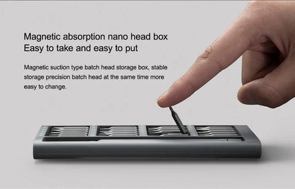 XIAOMI MIJIA Magnetic Screwdriver Set - Multifunctional Household Tool for Maintenance and Disassembly - ZOOMNSTORE