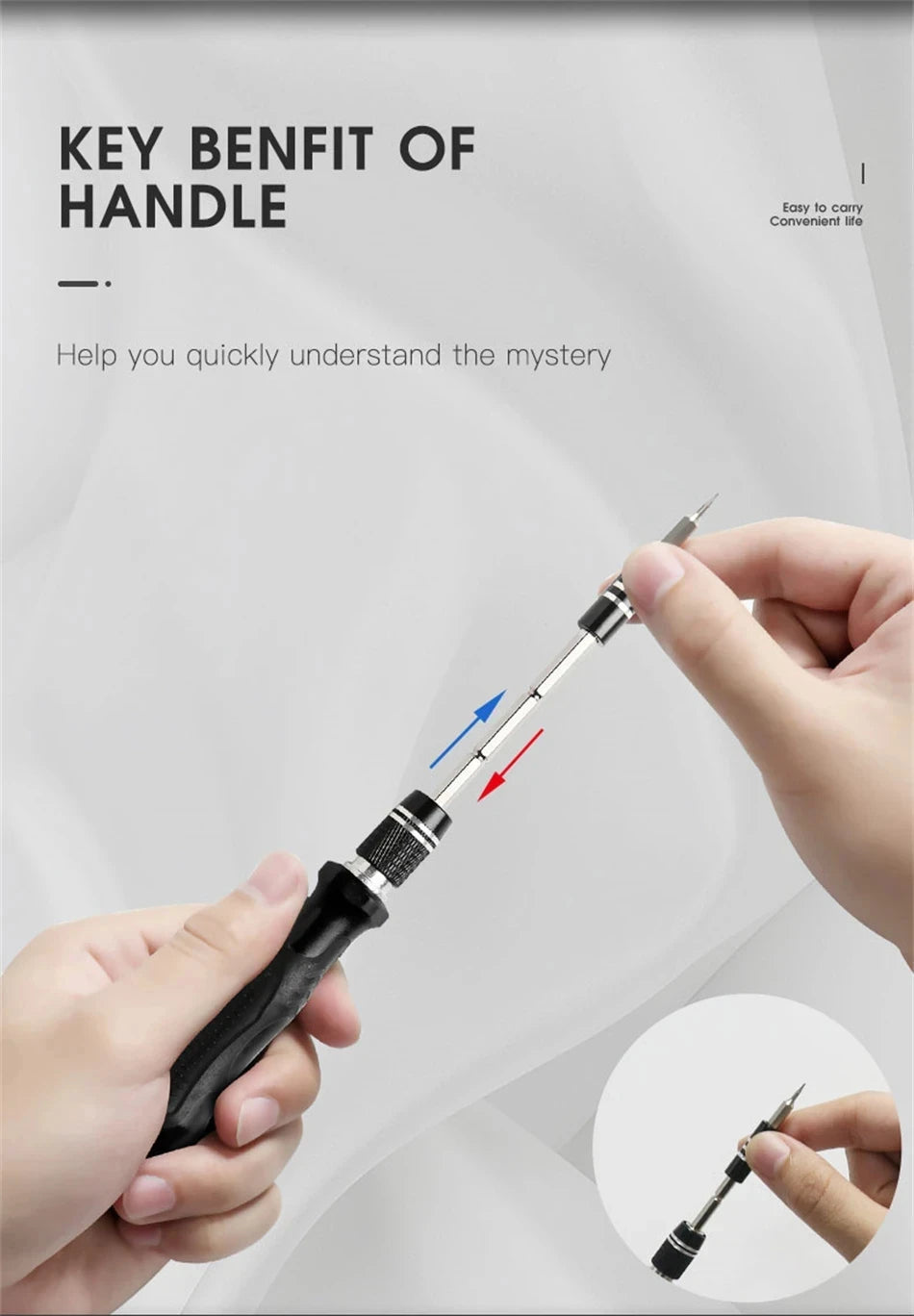 Precision Screwdriver Set - 115117 Magnetic Hex Bits for Xiaomi Mac PC iPhone Repair - ZOOMNSTORE