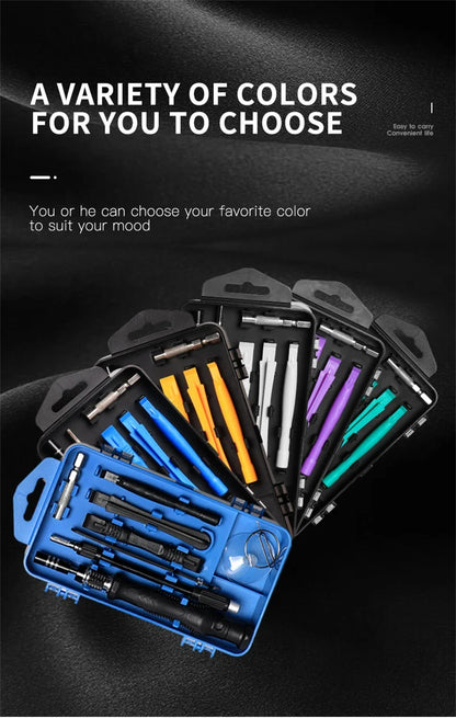 Precision Screwdriver Set - 115117 Magnetic Hex Bits for Xiaomi Mac PC iPhone Repair - ZOOMNSTORE