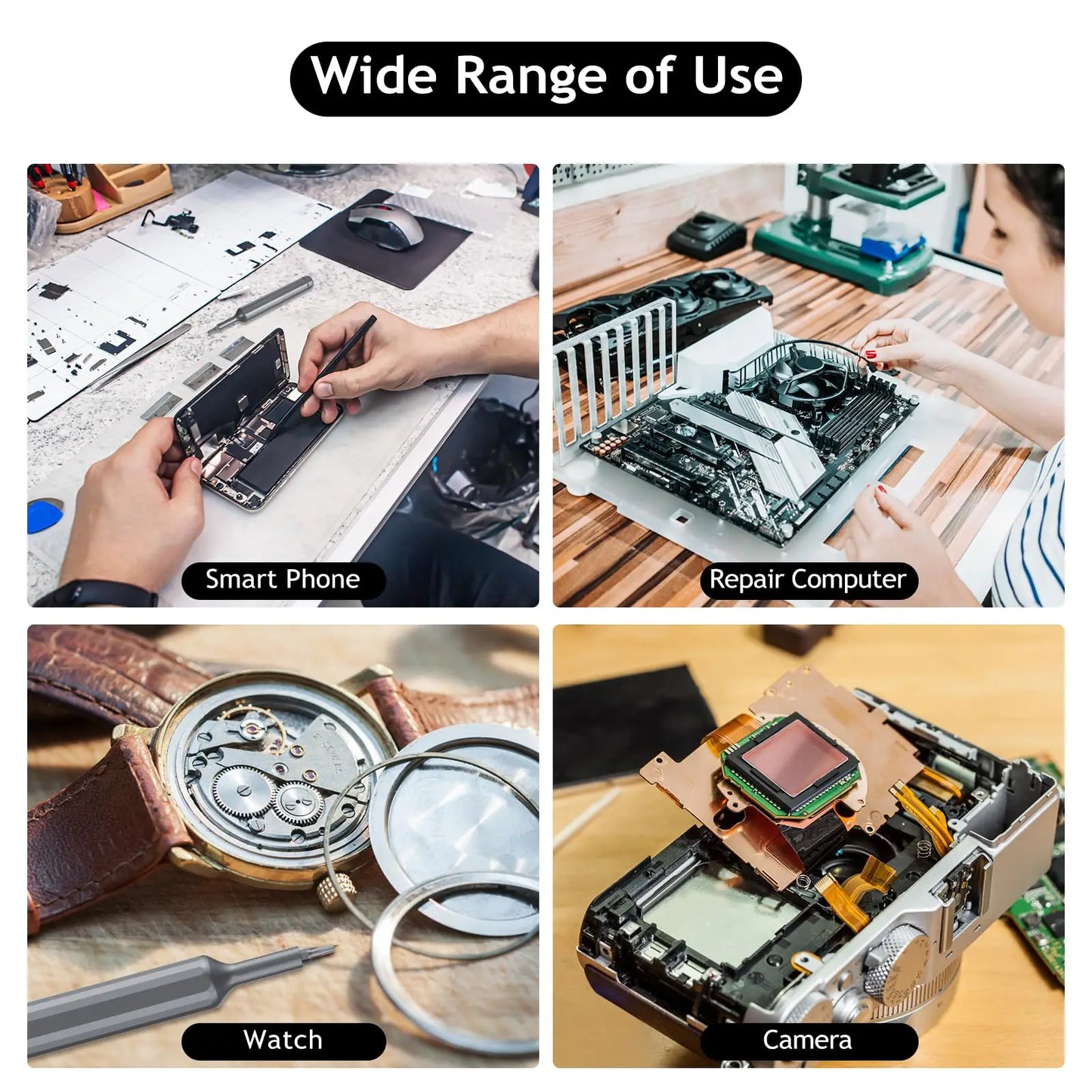 39-in-1 Precision Screwdriver Set - Magnetic Torx  Phillips Bits Mini Repair Tool Kit - ZOOMNSTORE