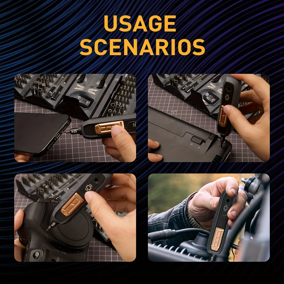 180-in-1 Precision Screwdriver Set - Magnetic Bits for iPhone PC  Glasses Repair - ZOOMNSTORE