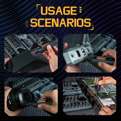 180-in-1 Precision Screwdriver Set - Magnetic Bits for iPhone PC  Glasses Repair - ZOOMNSTORE