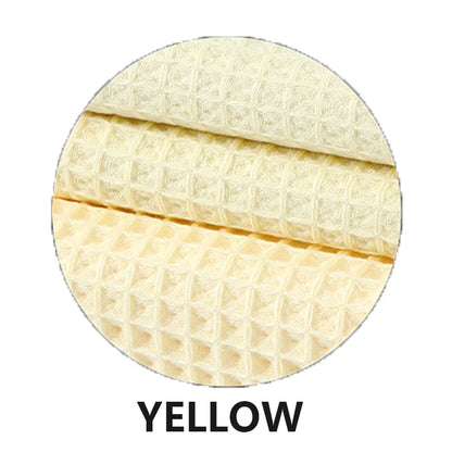 YIANSHU Waffle Towels Set Premium Cotton Bath Towel & Hand Towel Ultra Absorbent Soft Lint Free Quick Dry Lightweight Bath Sheet - ZOOMNSTORE